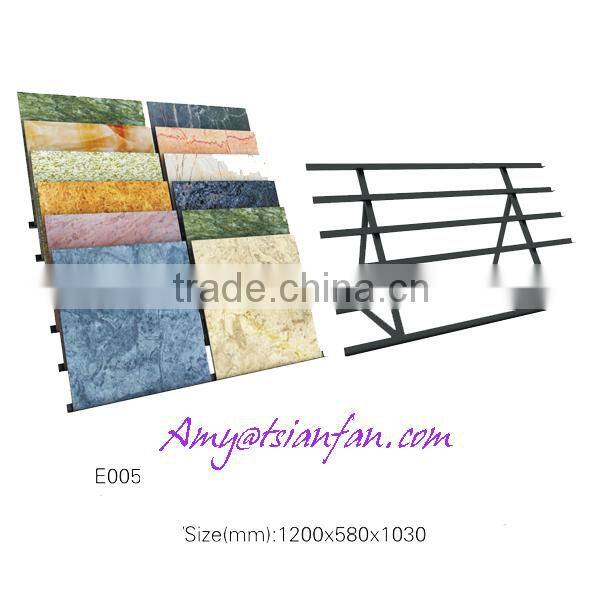 bathroom floor ceramic tiles exhibition rack