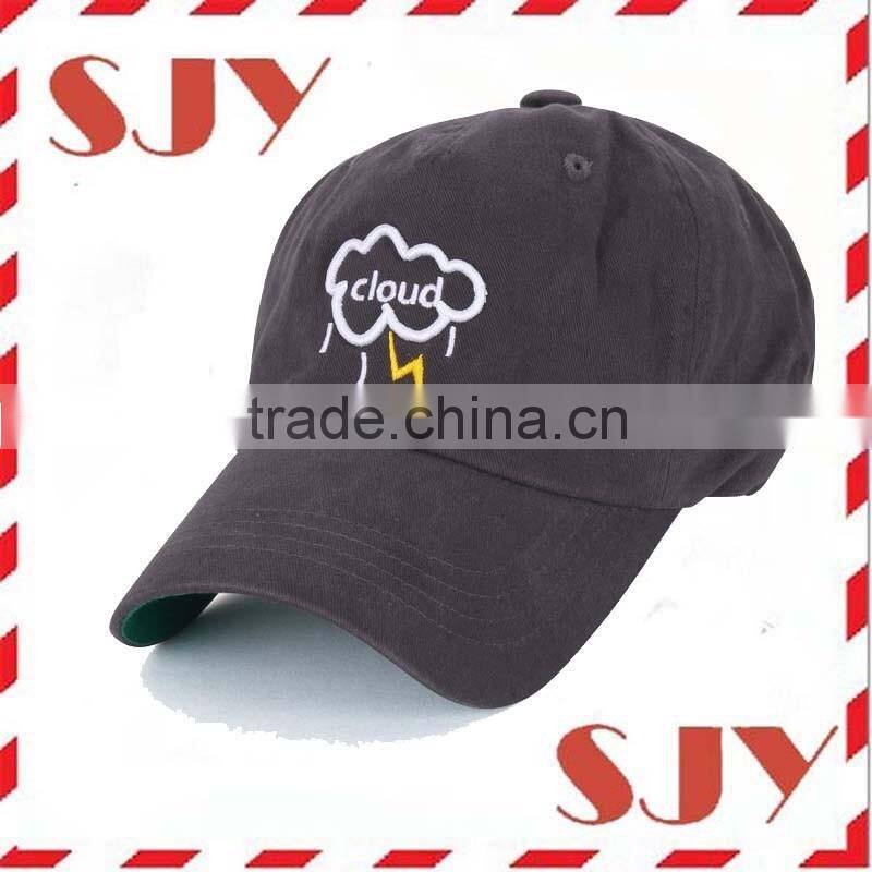Quality Embroidered Leather Strap Custom Baseball Hat Wholesale Custom cap hat