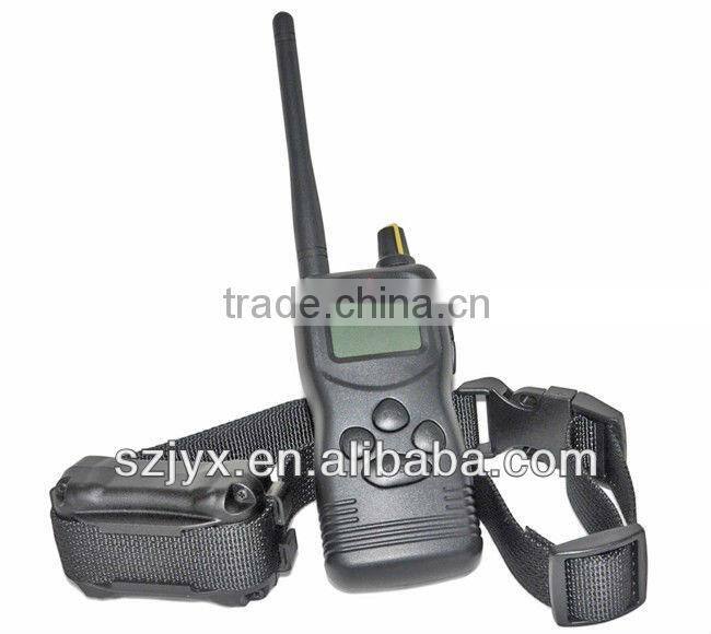 x900 adjustable anti bark remote control dog training vibrating shock collar and pets leashes in house and garden