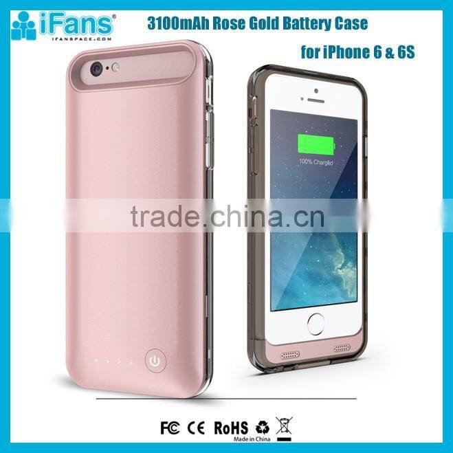 3100mAh Power Bank Portable Powerbank Mobile Phone Charger External Battery For Mobile Phone Battery Charger Case for iPhone 6