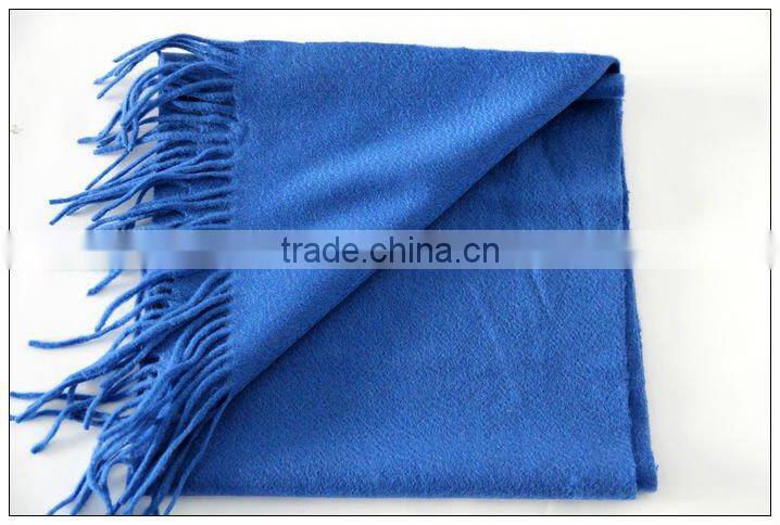 100% cashmere print scarf.