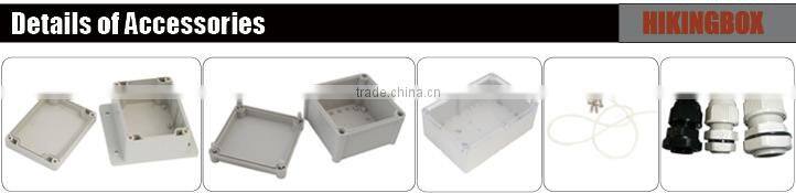 Wall mounting plastic waterproof enclosure HIKINGBOX