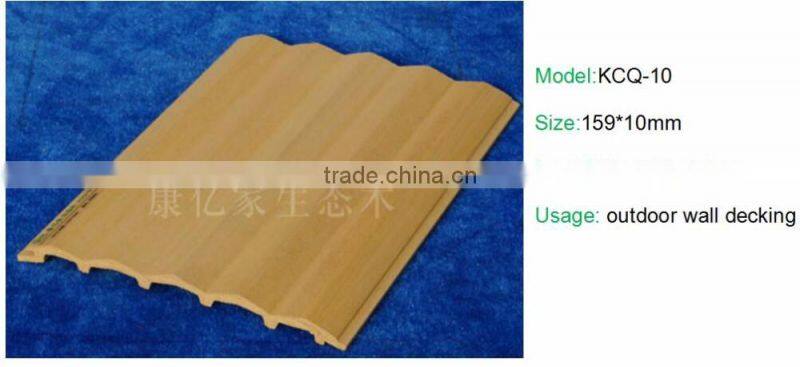 PVC wood wall panel 150 triangle wall board