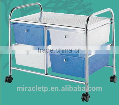 15 -PP Plastic Storage Drawer Organizer Trolley With Wheels Furniture