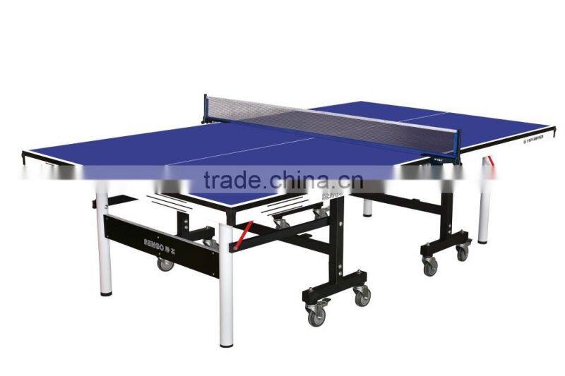 Single Folding table tennis table without wheels price for sale