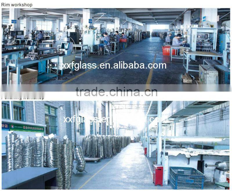 H type normal dome glass lid