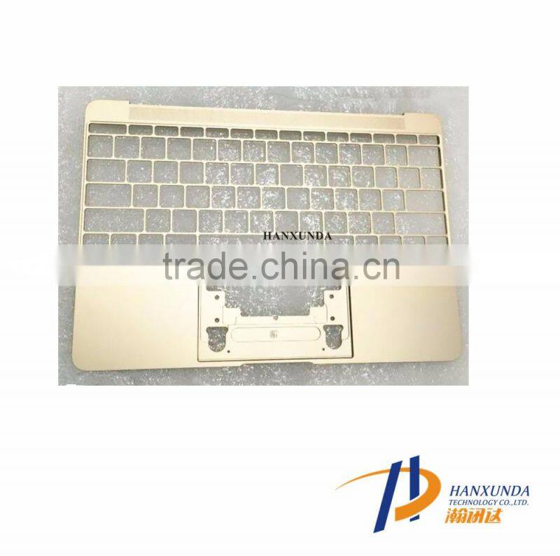 100%New Original US Layout for MacBook A1534 NO keyboard Gold Topcase palmrest