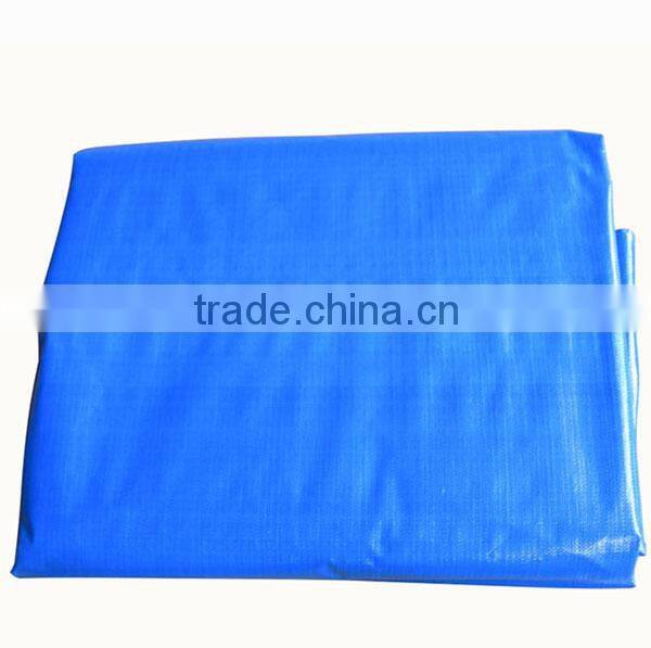 Blue color HDPE material tarpaulin in pieces