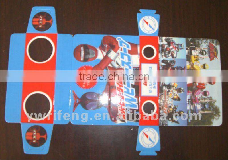 cheap hot sale toy binoculars ,children binocular,promotional folding paper binoculars