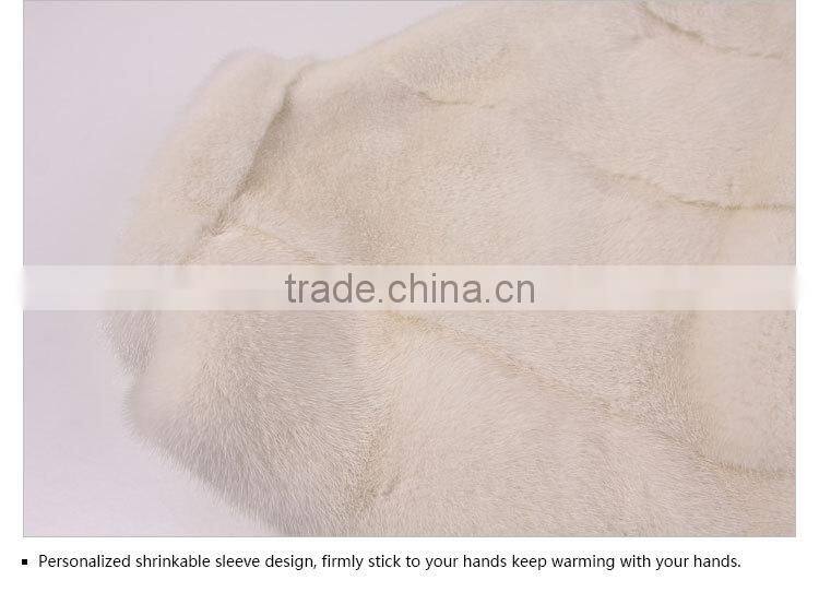 wholesale white velvet mink short mink coat shawl for girls