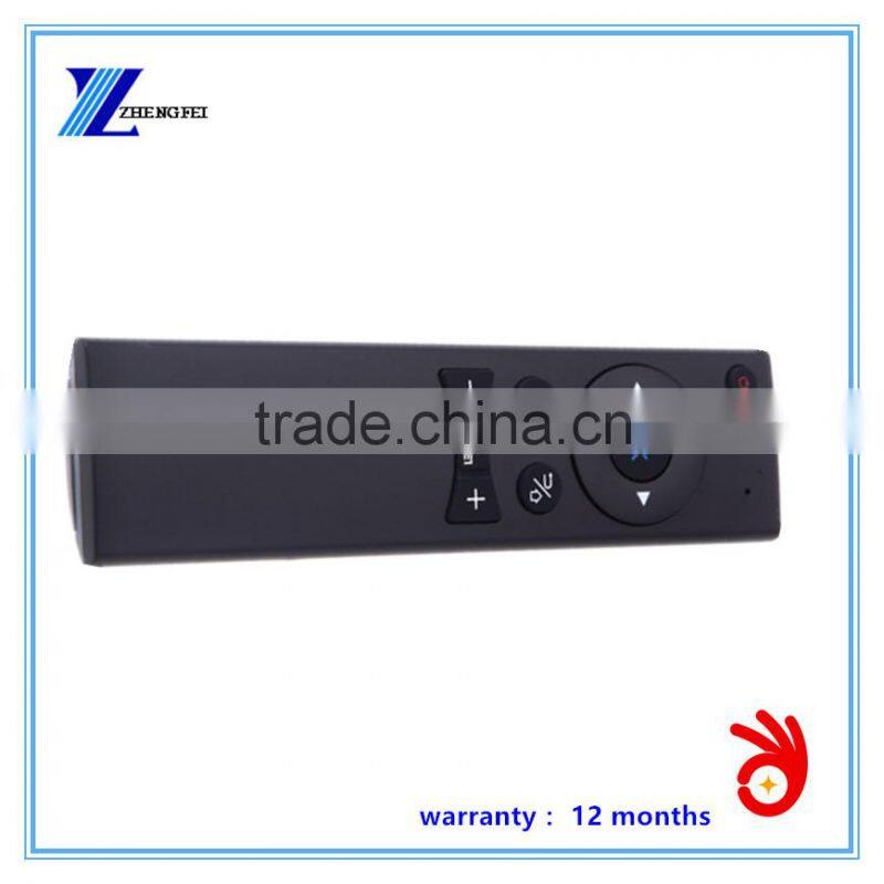 MX6-A Universal Remote Control Wireless Voice 2.4G USB 2.0 Smart Remote Control Air Mouse for Smart TV Android TV Box HTPC Black