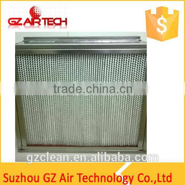 High temperature H14 Hepa Filter