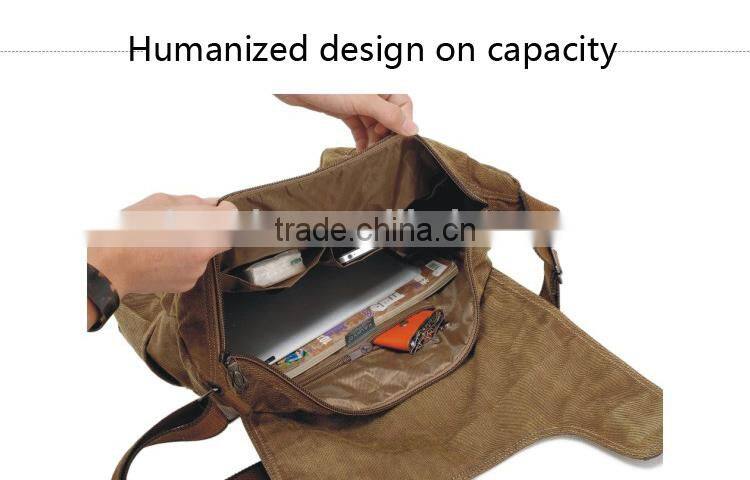 High Quality Messenger Bag Men Cross Body Bag Mens Shoulder Bag Canvas Messenger Bag Lightweight Messenger Bag