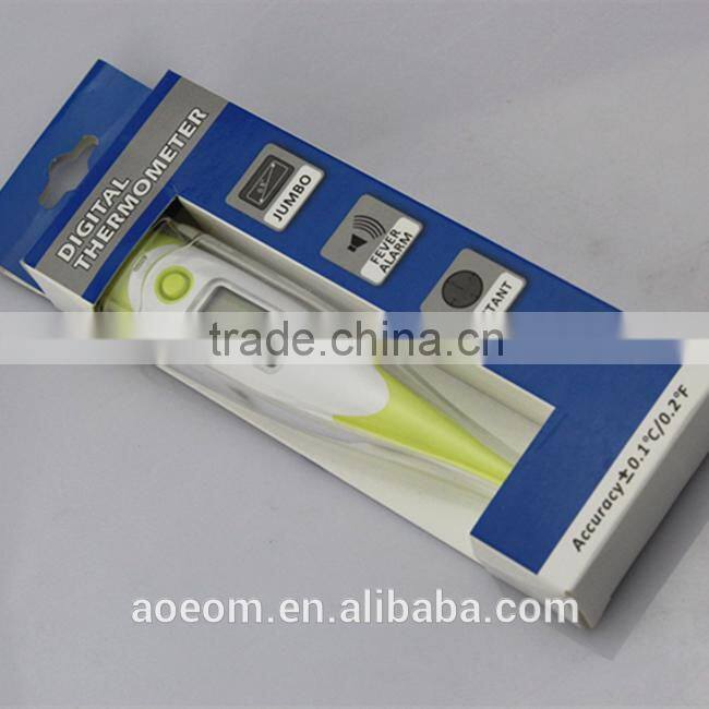 High quality 10 seconds rapid test Fahreheit Instant Flexible Digital Thermometer FDA approved