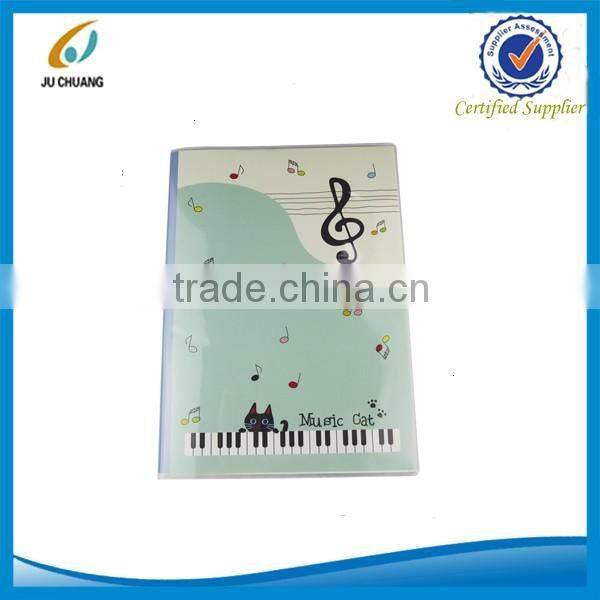 Transparent PVC cover notebook