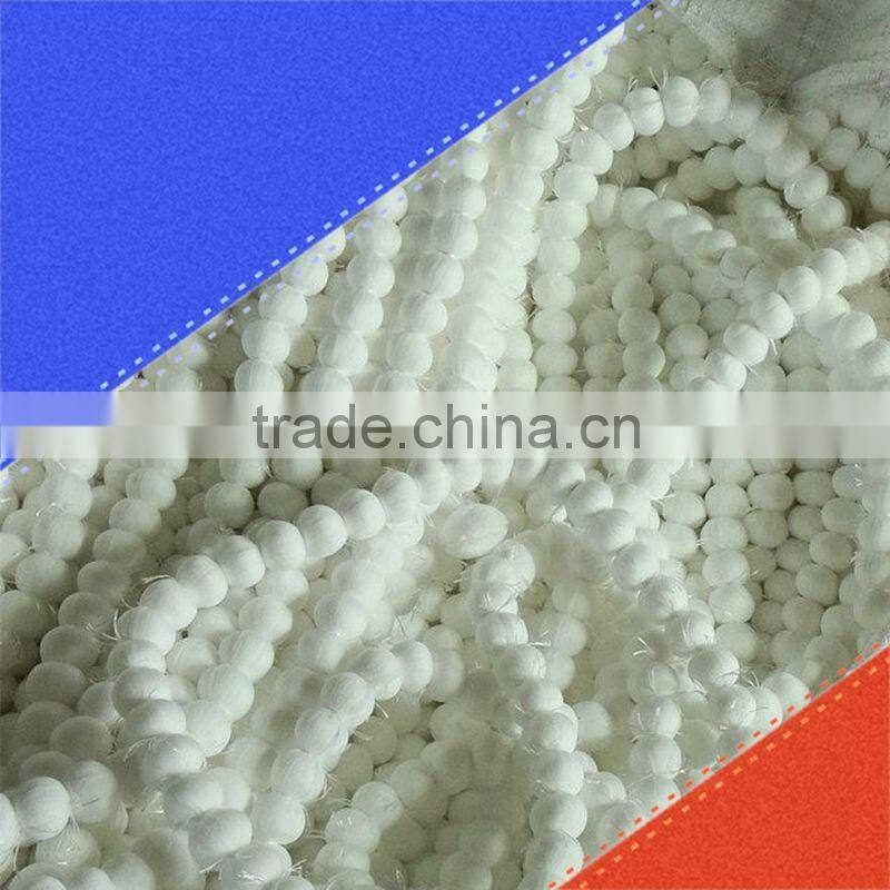 DYAN china raw white polyester staple fiber ball