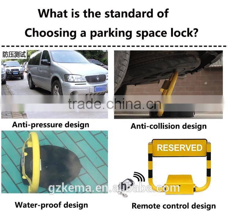 durable remote control car parking lock