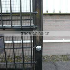 Walk in parrot enclousure cage yard extending from conservatory cat aviary welded run cage