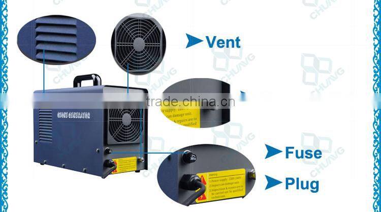 CE approval 0.5PPM ozone generator air freshener for hospital / ozone air purifier