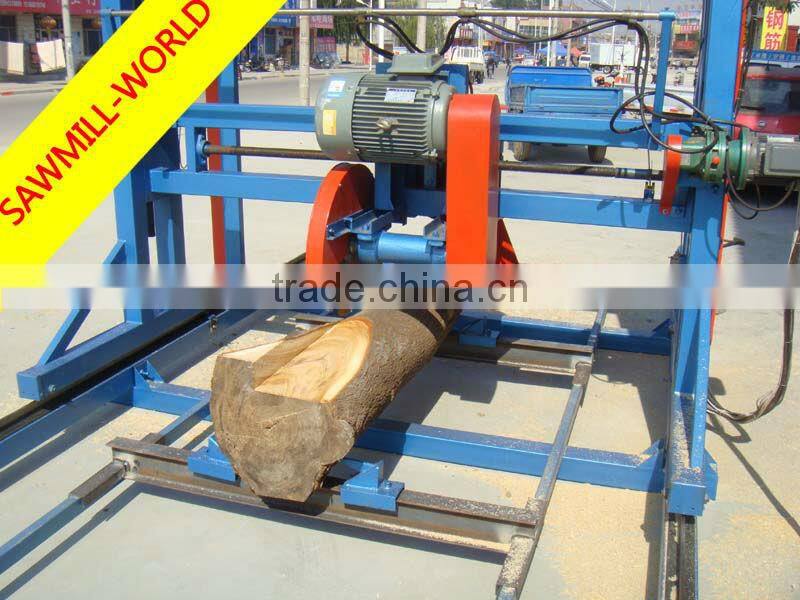 Portable Wood Double Saw Blade electric portable sawmill with low price