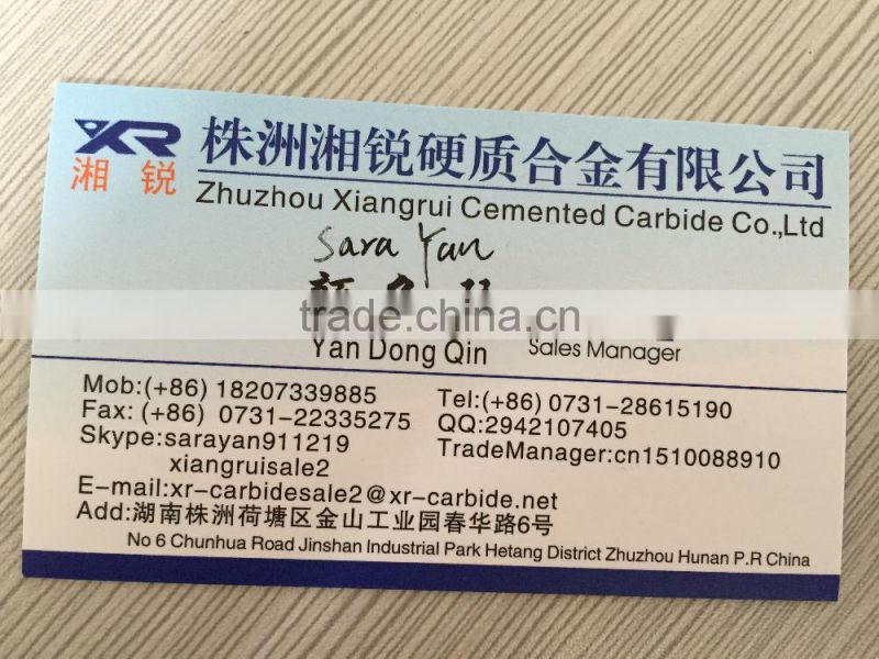 cemented carbide tip