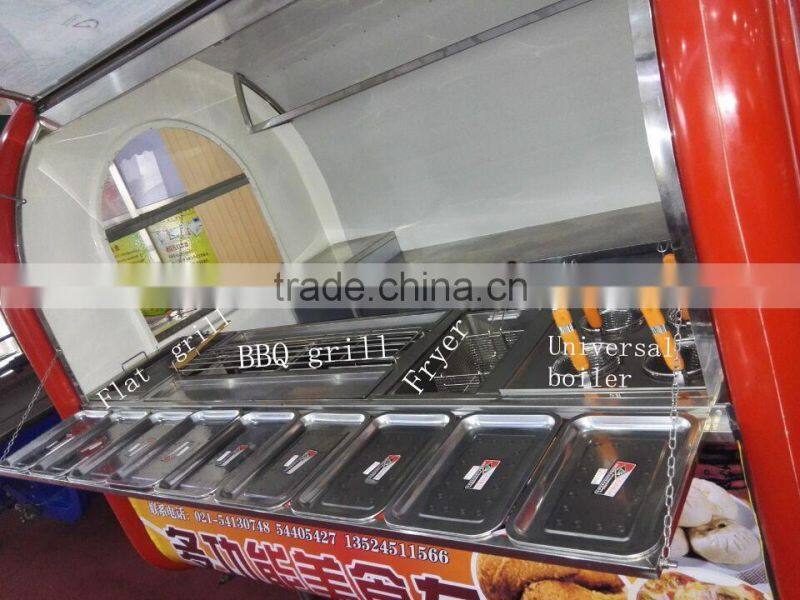 The most popular Mobile FoodCart/Vending Food Truck/Mobile Food trailer