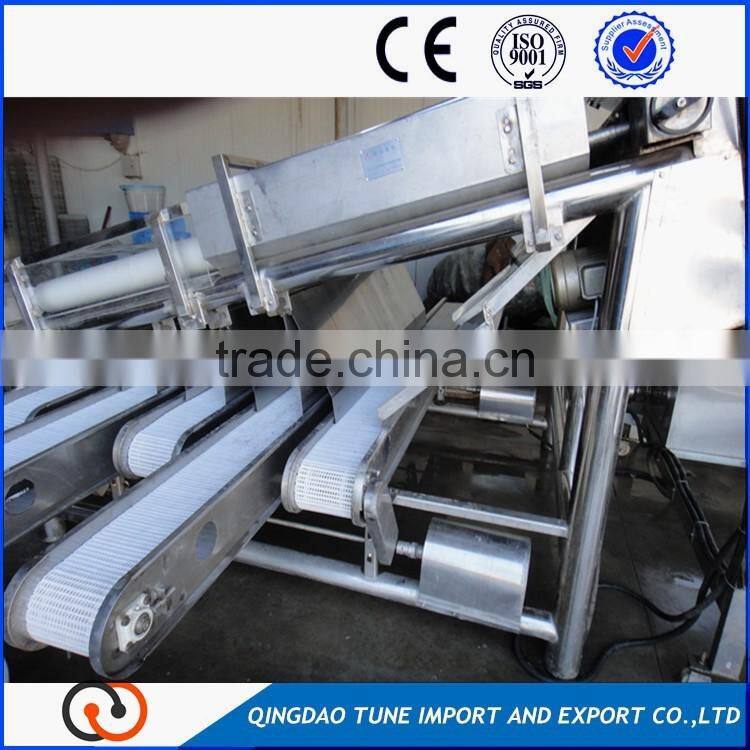 shrimp cleaning and sorting machine