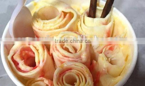 Top selling Double pan Commercial Fried ice cream machine price