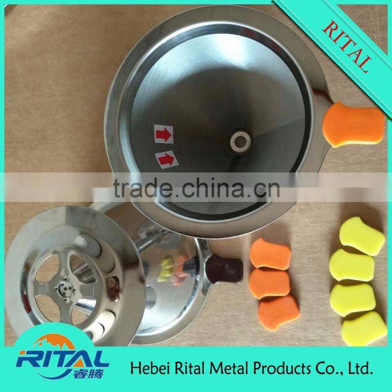 Stainless Steel Cone Coffee Filter Maker Dripper with Holder