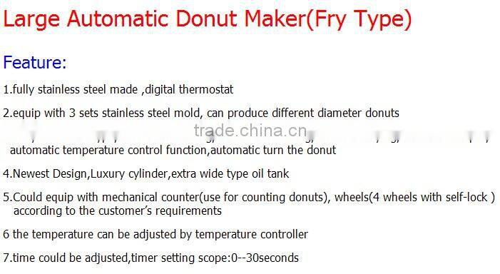 Donut Size 38-90mm Cheap Electric Industrial Automatic Commercial Baked/Fry donut machine maker 10 Models