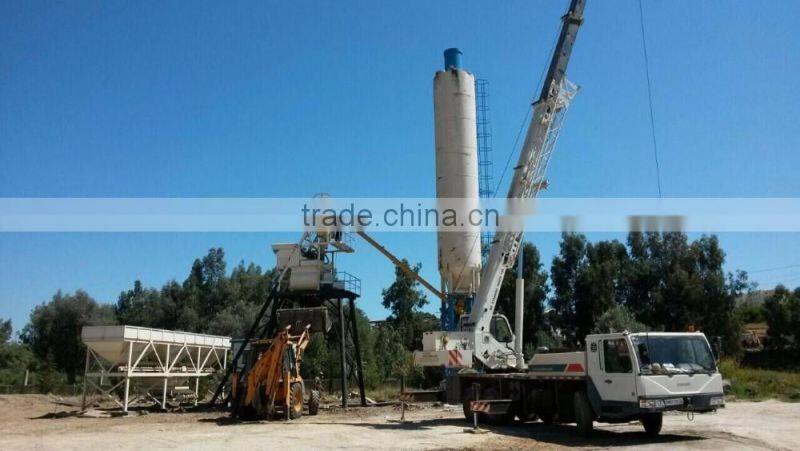 Stationary and mobile type concrete batching plant concrete mixing station palnt