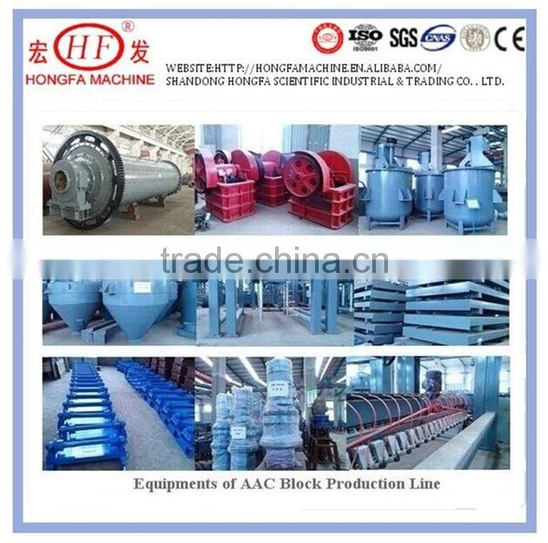 Germany Ytong technology light weight AAC block machine , High quality AAC block cutting machine , automatic AAC brick plant