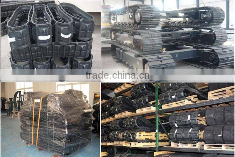 WORLD/BILANG harvester rubber crawler track 400*90*46