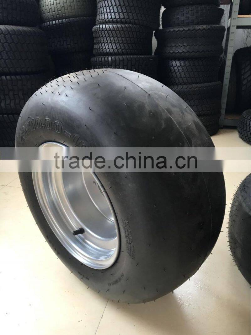 lawn mowers Slick smooth wheel with Dot certificate