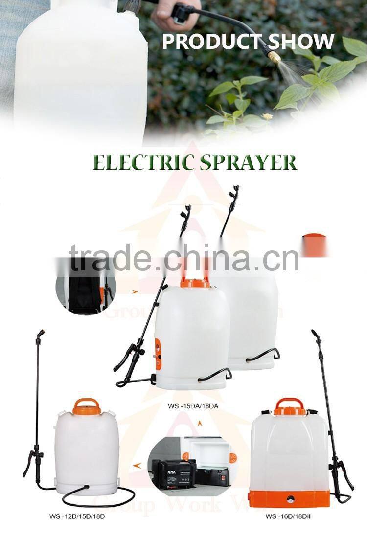 2016 hot sale agricultural sprayer and Agricultural Electric Sprayers for South America Brazil market