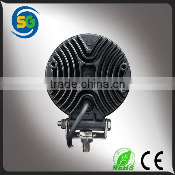 High quality round shape 12V waterproof 27w tractor led work light