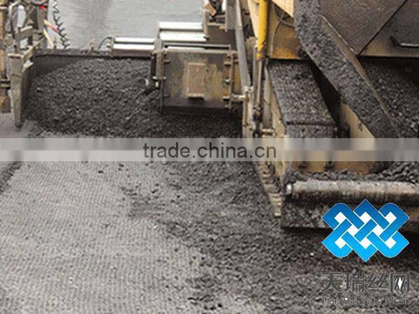 self-adhesive asphalt reinforcement fiberglass geogrid 80KM/80KN