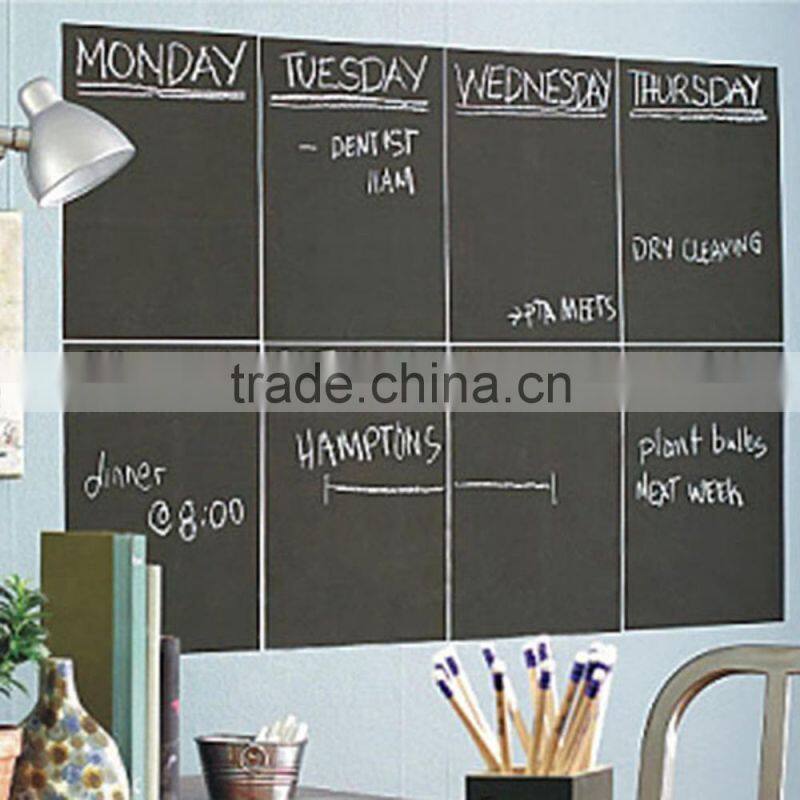 High Quality 45x200cm Blackboard Wall Sticker Chalkboard Decal Chalk Board with 5 Free Chalks