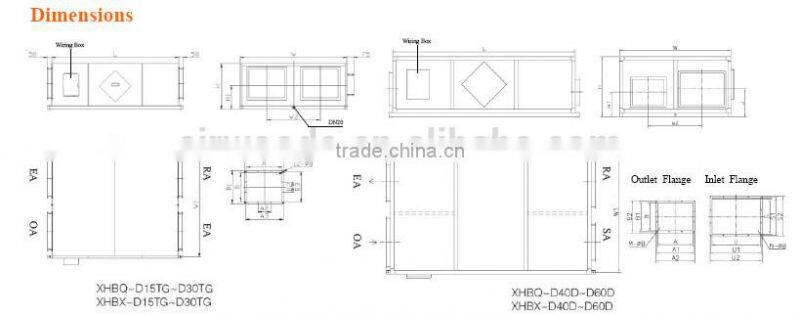 HVAC solution good quality silent heat recovery smart house ventilation system