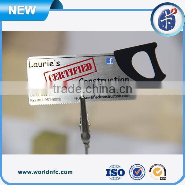 China Suppliers Metal Card with Magnetic Stripe and Signature Panel