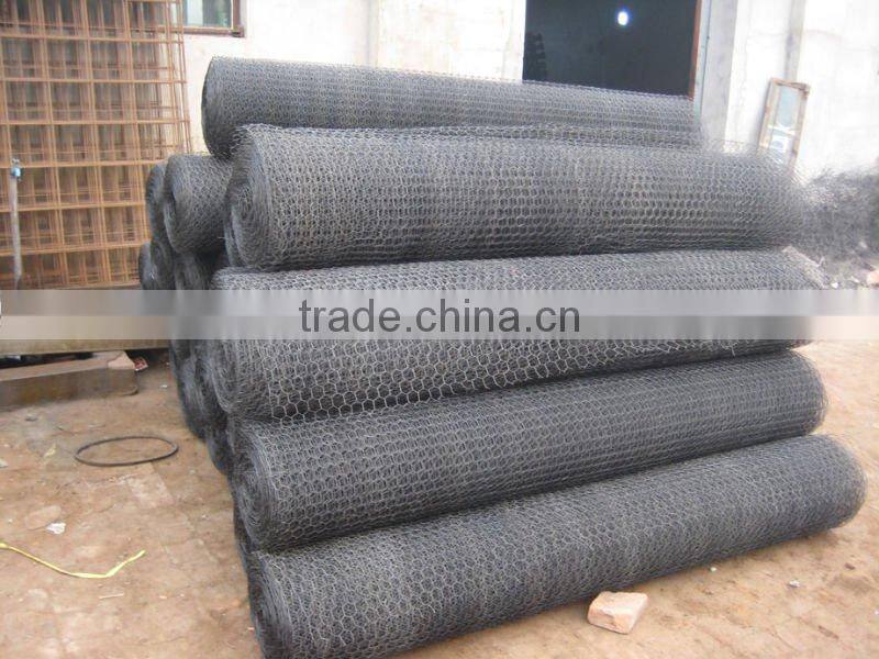 Continous Twist Galvanized Hexagonal wire mesh