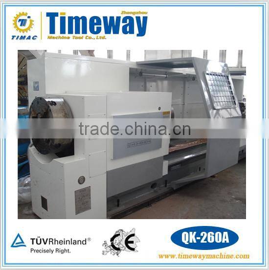 275mm CNC Oil Field Big Bore Lathe QK-260A