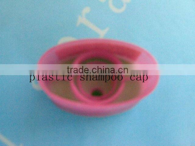 Dis top cap mold for shampoo bottle