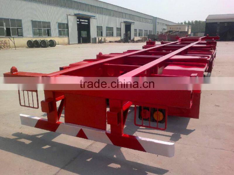 Jining Container Trailer Skeleton Truck and Trailer for online shopping