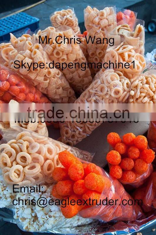 Snacks processing line