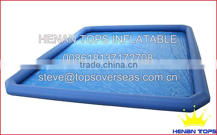 Large Giant Square Plastic Indoor Outdoor Inflatable Pool