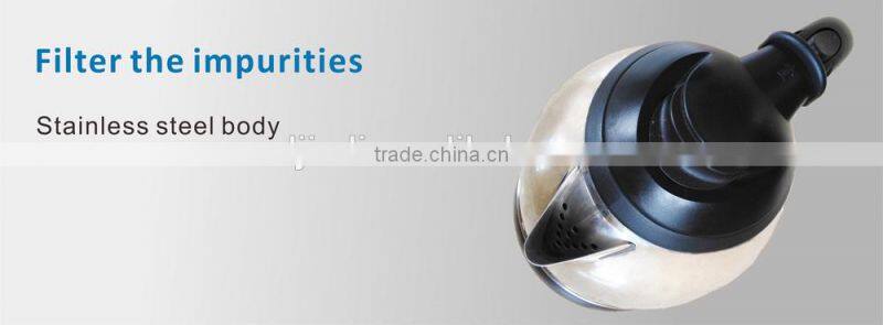 Stainless steel electric kettle with keeping warm function