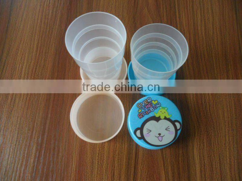 Promotional Convenient Plastic Collapsible Cups