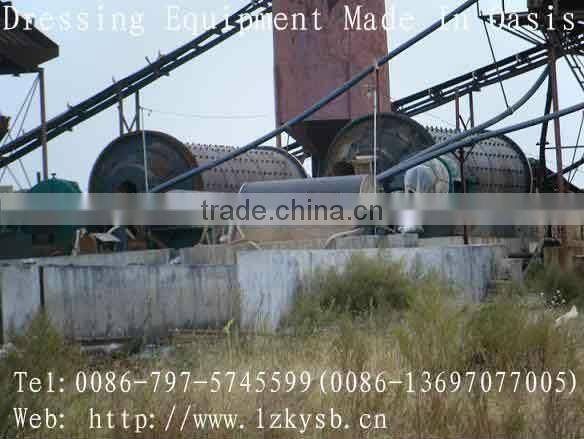 High intensity magnetic separator for iron wet separation