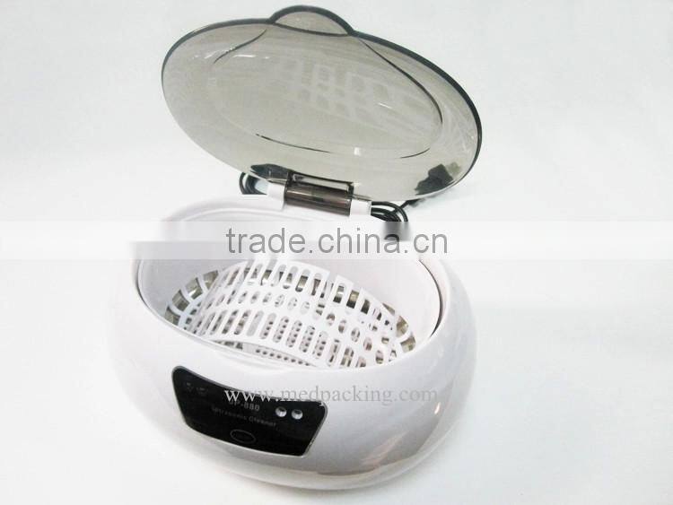 Silent Ultrasonic Cleaner JP-880 consumer and commercial glasses jewelry cleaner Shaver